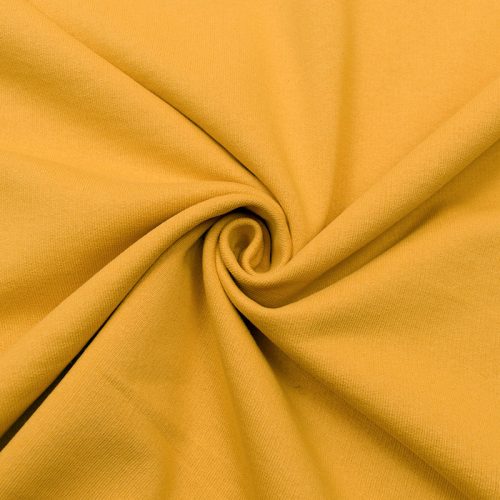 Футер-петля хлопковый, цвет желтый (014651)