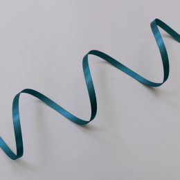 Лента атласная, 6 мм, teal (347) (014665)