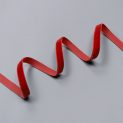 Бархатная лента полиэстер, 9 мм, red (235) (014766)