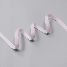 Бархатная лента полиэстер, 9 мм, light pink (115) (014770)