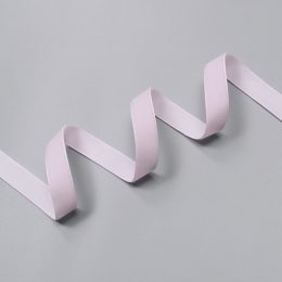Бархатная лента полиэстер, 16 мм, light pink (115) (014771)