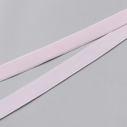 Бархатная лента полиэстер, 16 мм, light pink (115) (014771)