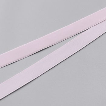 Бархатная лента полиэстер, 16 мм, light pink (115) (014771)