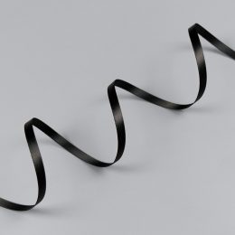 Лента атласная, 6 мм, licorice (860) (014669)