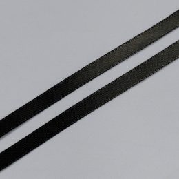 Лента атласная, 6 мм, licorice (860) (014669)