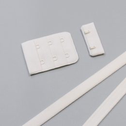 Застежка крючки и петли микрофибра, 38 мм, 3 ряда, молочный, Corseteria (014833) Застежка крючки и петли микрофибра, 38 мм, 3 ряда, молочный, Corseteria (014833)