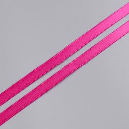 Лента атласная, яркий розовый - shoking pink, 6 мм, Corseteria (014837) Лента атласная, яркий розовый - shoking pink, 6 мм, Corseteria (014837)