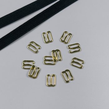 Крючок-регулятор металл, 10 мм, золото, Corseteria (014844) Крючок-регулятор металл, 10 мм, золото, Corseteria (014844)