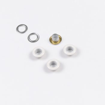 Люверсы Corseteria металлические, 5 мм, молочные, 20 шт. (014856) Люверсы Corseteria металлические, 5 мм, молочные, 20 шт. (014856)