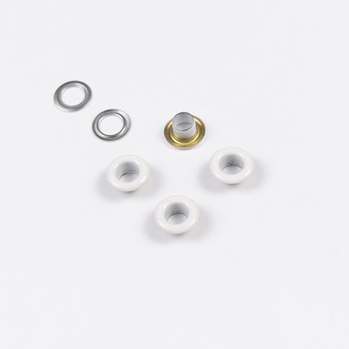 Люверсы Corseteria металлические, 5 мм, молочные, 20 шт. (014856) Люверсы Corseteria металлические, 5 мм, молочные, 20 шт. (014856)