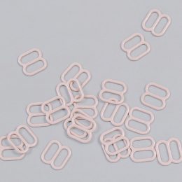 Регулятор металлический, серебристый пион, 10 мм, Corseteria (014875)