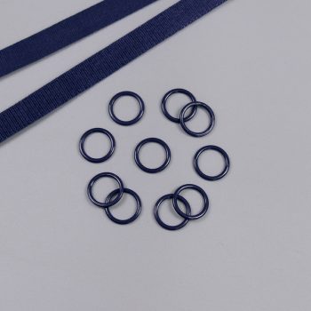 Кольцо металлическое, темно-синий, 11 мм, Corseteria (014876) Кольцо металлическое, темно-синий, 11 мм, Corseteria (014876)