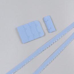 Застежка крючки и петли, 38 мм, 3 ряда, млечный путь, Corseteria (014882)