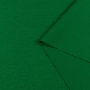 Трикотаж Джерси плотный, цвет зеленый (014904)