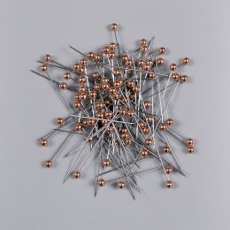 Булавки портновские, стальные, 38х0.6 мм (014933)