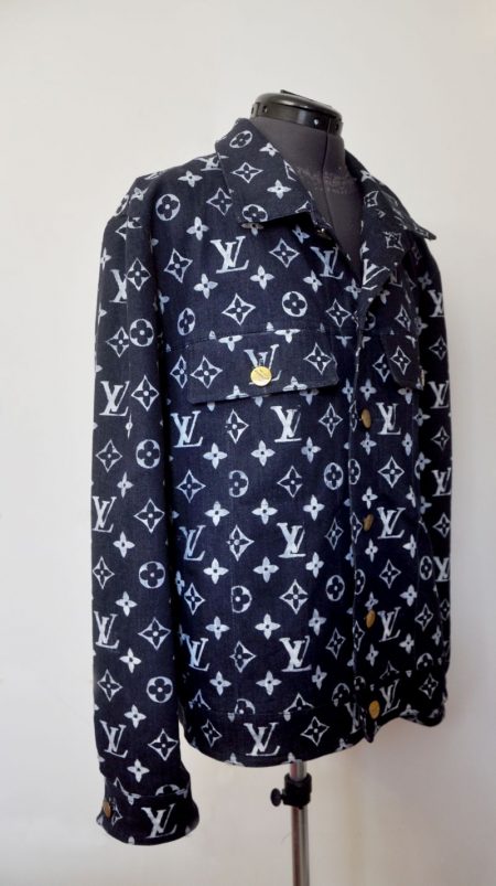 Джинсовая курточка louis vuitton