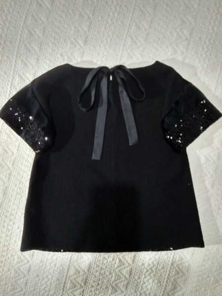 Новогодняя блузка для девочки