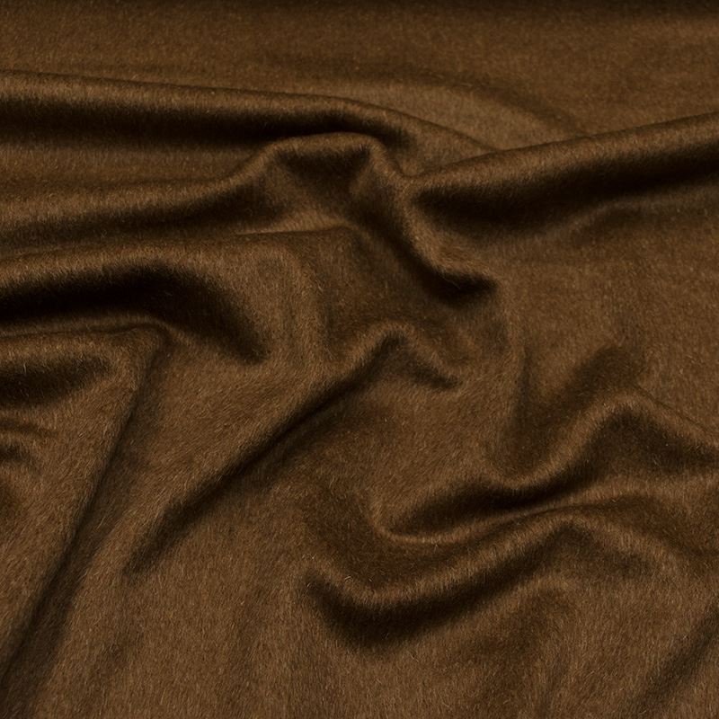 Драп пальтовый с мохером (светло-коричневый) (005058)