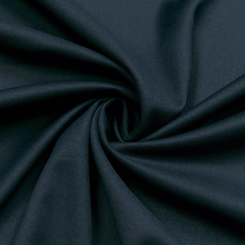 Ткань поливискоза цвета темного моря (010071)