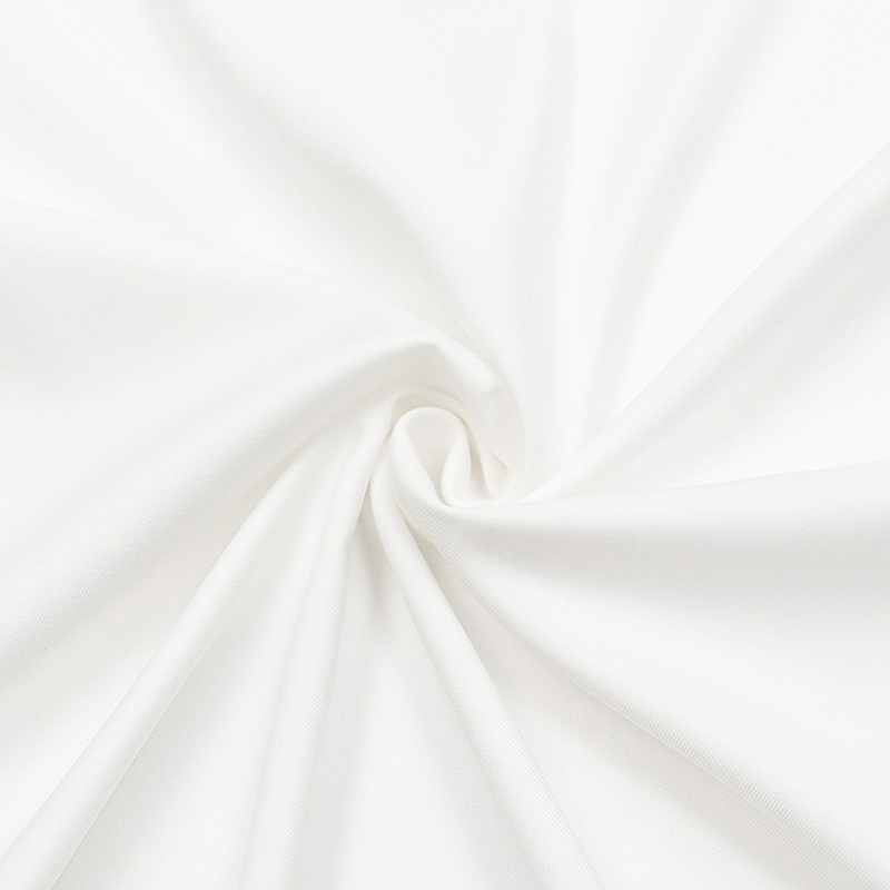Ткань поливискоза, цвет белый (010074)