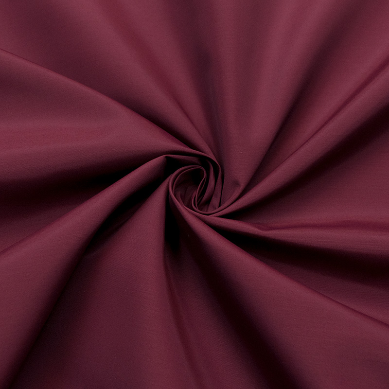 Ткань курточная с хлопком, цвет бордово-ягодный (011804)