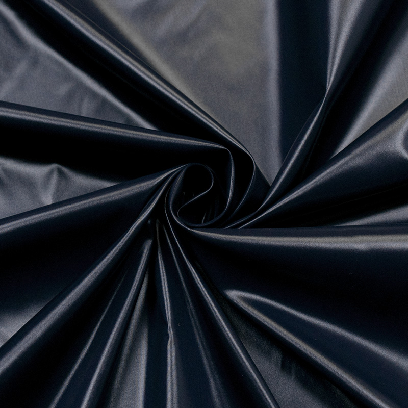 Ткань плащевая именная с напылением, темно-синий (012161)